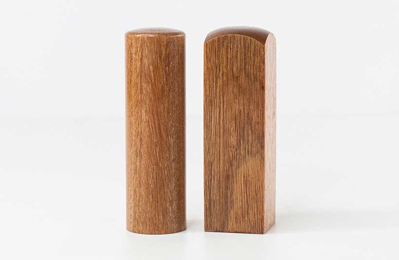 台南 個人印鑑章 印鑑章 綠檀木 唯原工藝