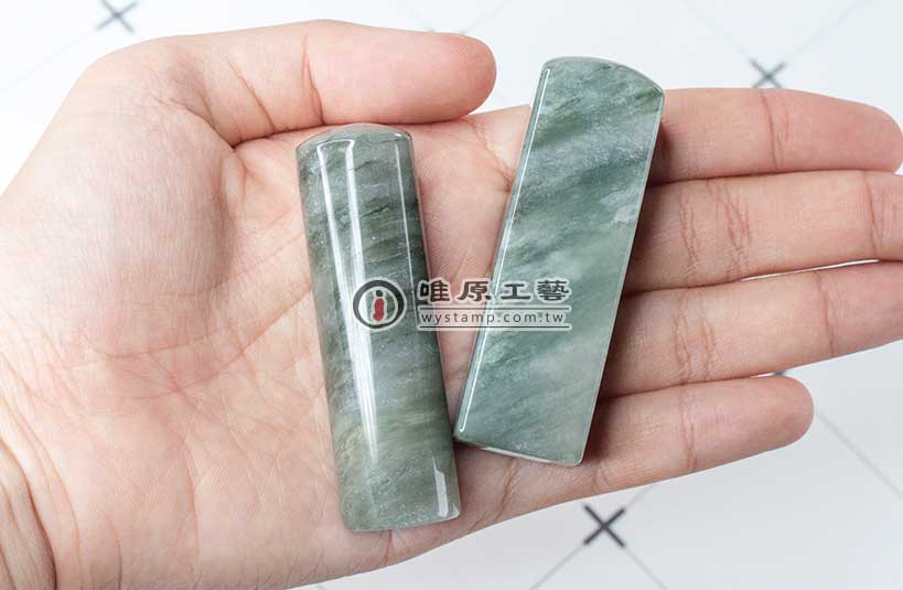 綠髮絲個人印章