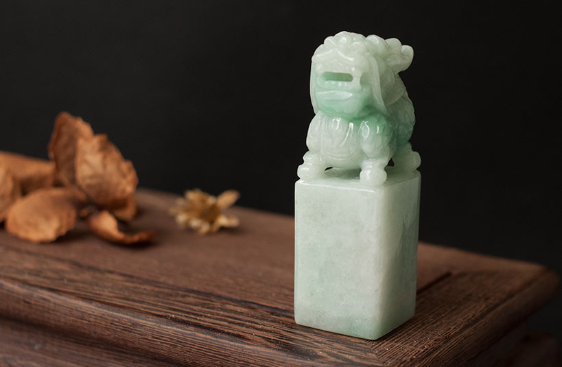 緬甸玉麒麟神獸印章-編號2印章訂製