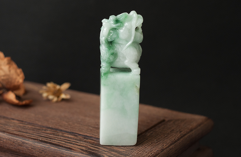 緬甸玉麒麟神獸印章-編號3印章訂做